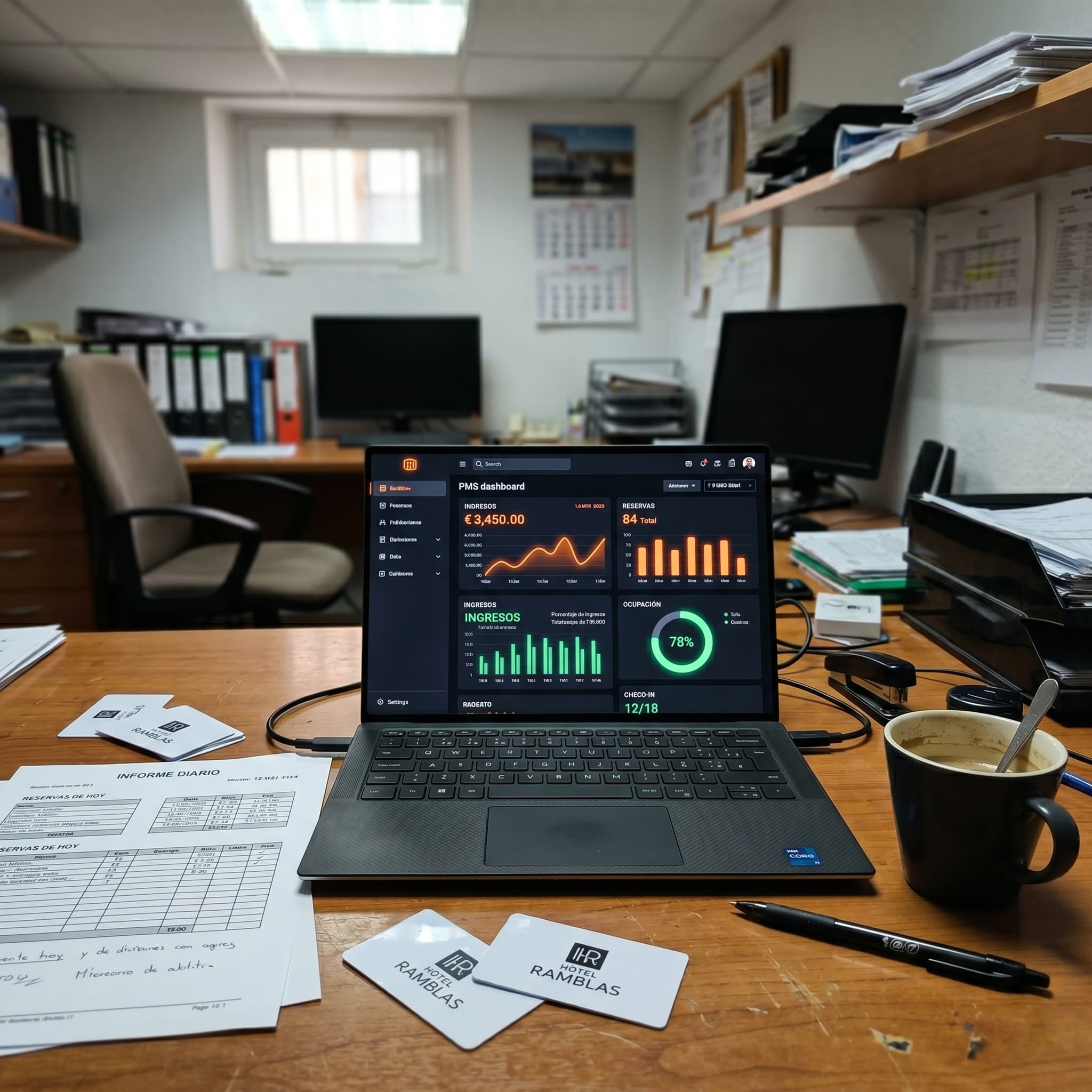 Dashboard Fragua Systems